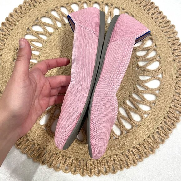 Rothy's The Round Pink Begonia Flat Size 9.5 - Picture 6 of 12